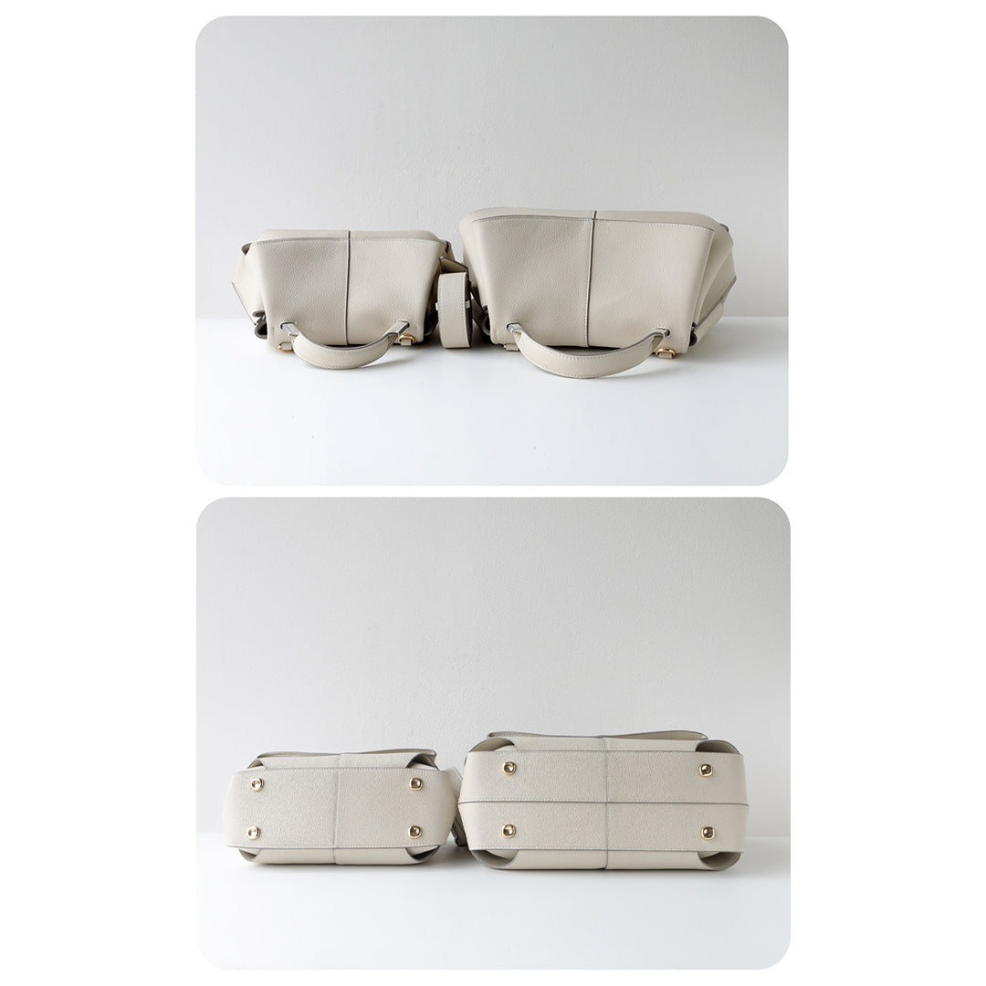 Top Grain Leather Women Smile Bag