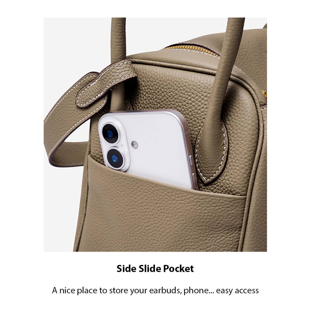Top Grain Leather Inspired Lindi Bag