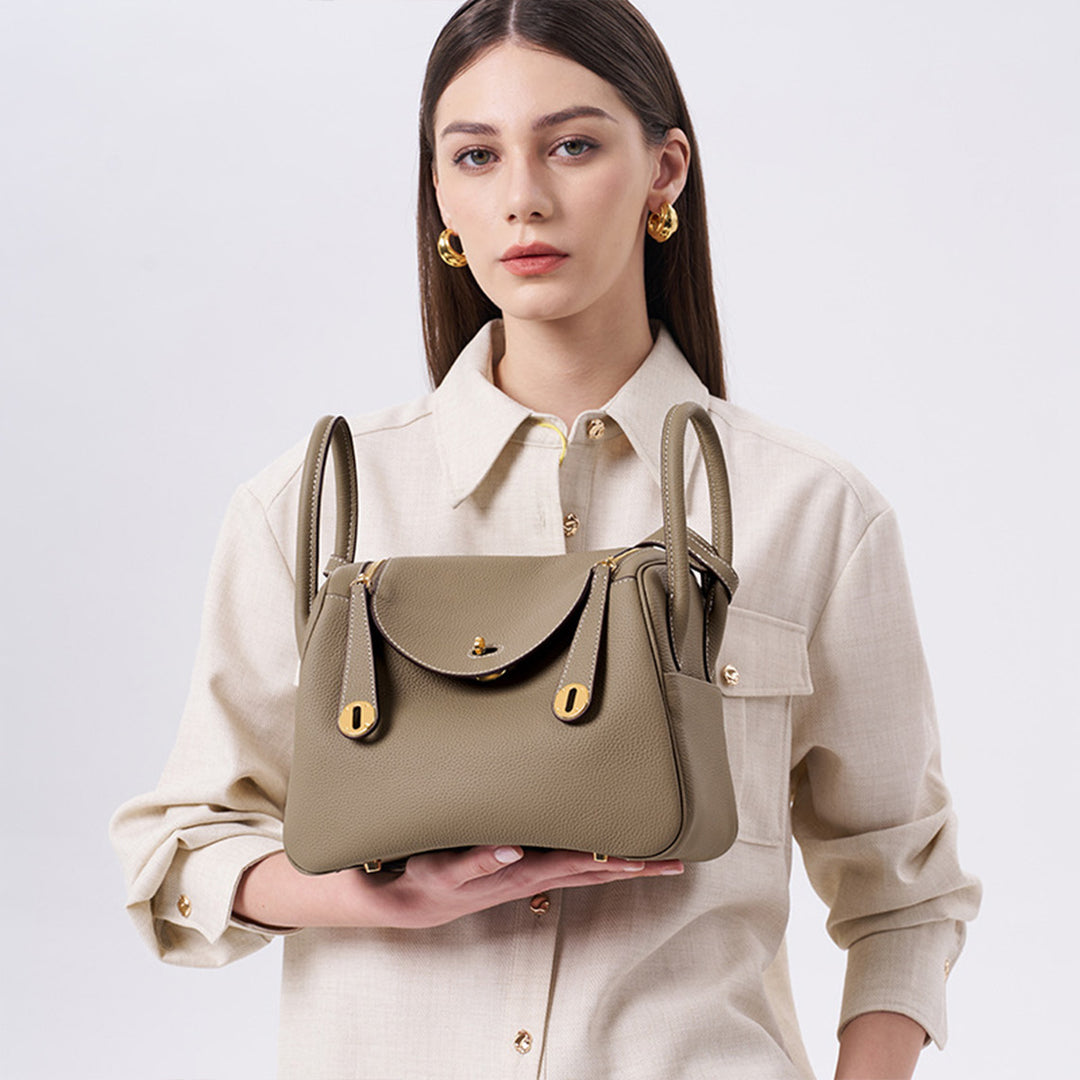 Top Grain Leather Inspired Lindi Bag