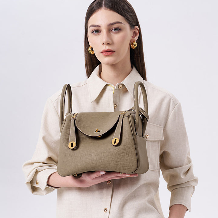 Top Grain Leather Inspired Lindi Bag
