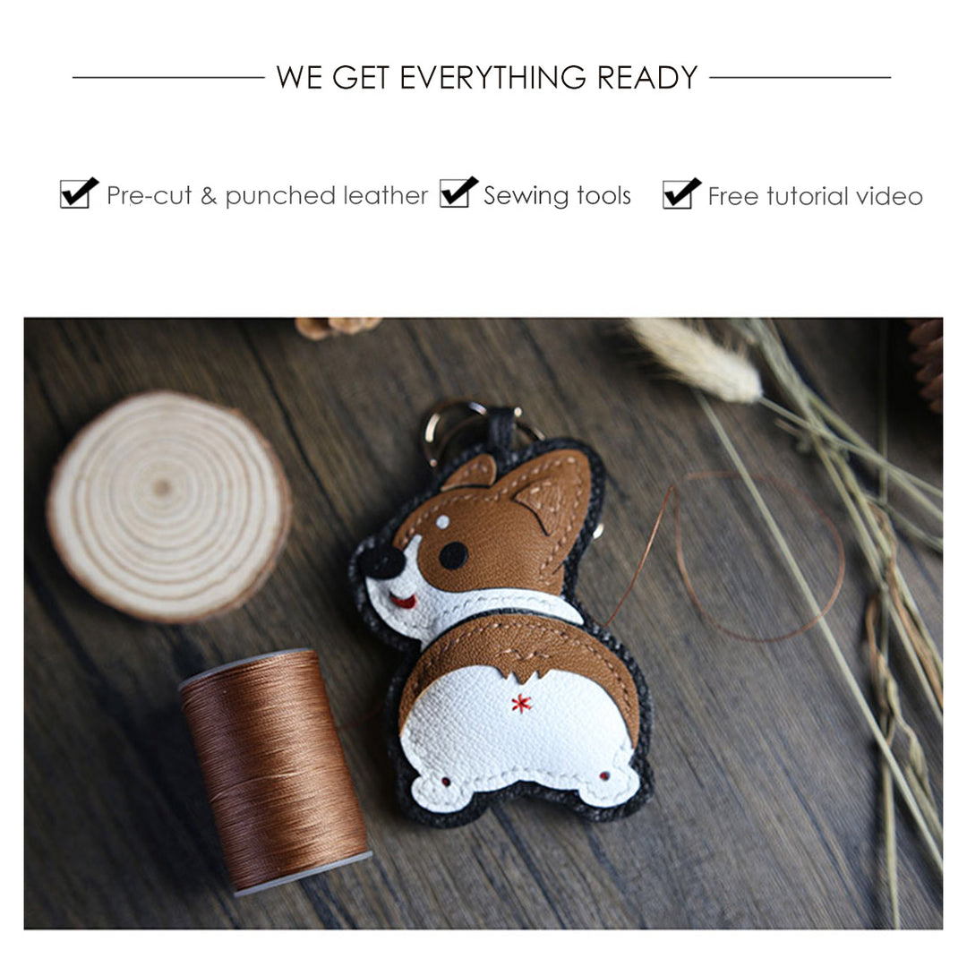 Dog Keychain Personalized | How to Make a Keychain at Home - POPSEWING™