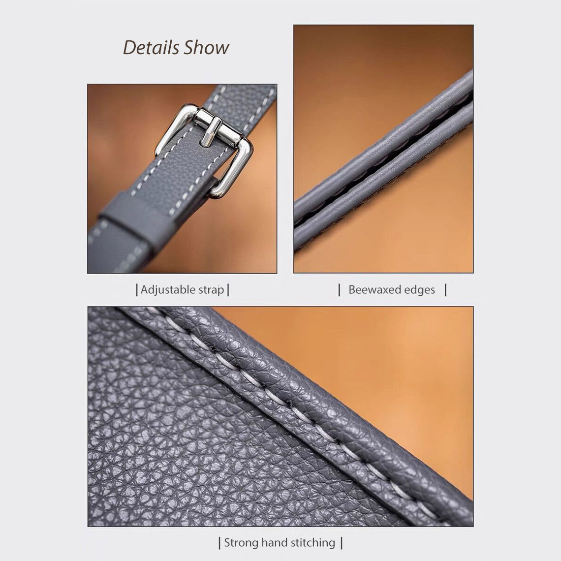 Handmade Evelyne Bag Dupe | Leather Bag DIY Kits Details - POPSEWING™