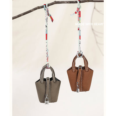 Hermes Bag Charm Picotin- Taupe, Brown | POPSEWING™