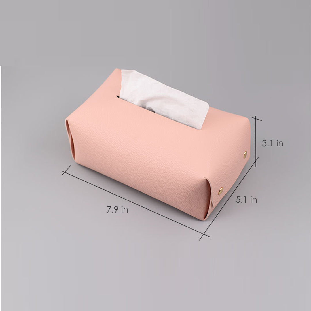 POPSEWING® Leather Handmade Tissue Box