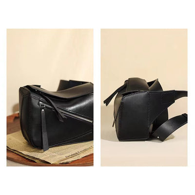 POPSEWING® Leather Men Puzzle Crossbody Shoulder Bag DIY Kit | Price Drop at Checkout
