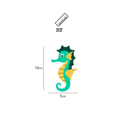 POPSEWING® Sheep Leather Sea Horse Bag Charm DIY Kit